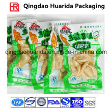 Dried Food Packaging Plastic Ziplock Bags with Round Window